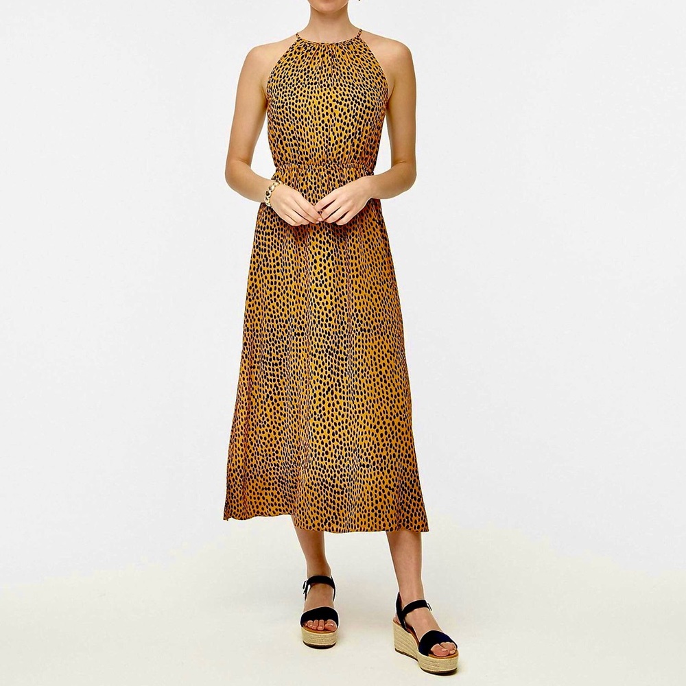 J. Crew Factory High-Neck Maxi NWT